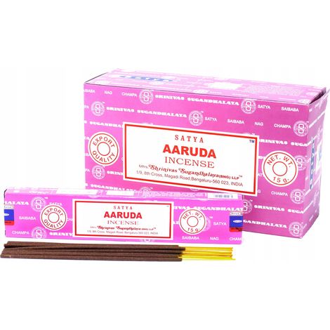Varitas de incienso Satya 15g Hierbas Aaruda de Kurpie (1/3)