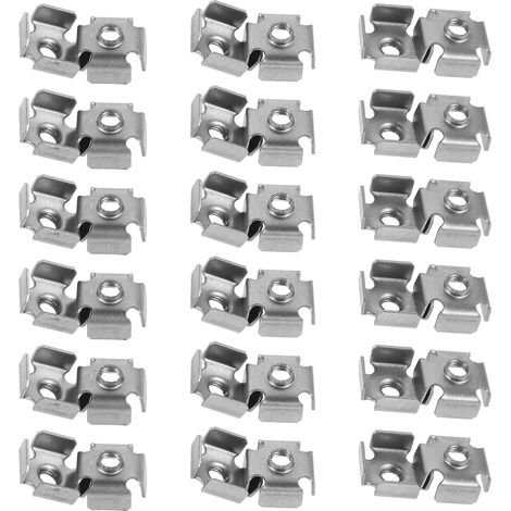 50 inserts filetés carrés en métal pour le renforcement de tubes (1/5)