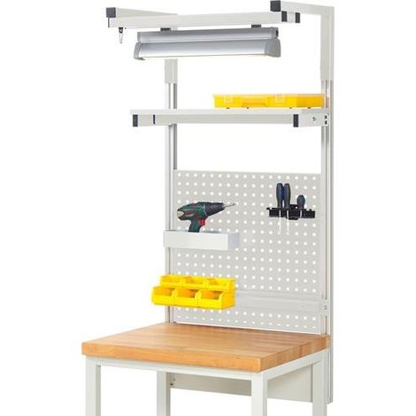 Rau System-Aufbau Komplettset 04, für Produktbreite 750 mm, RAL7035/RAL7035 (1/2)