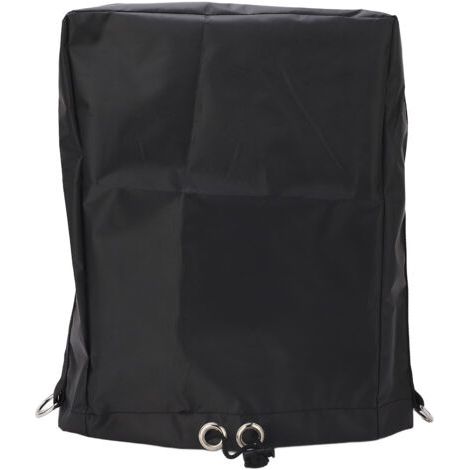 Housse Noire pour Cric électrique avec Cordons de Serrage, Prévention de la Rouille et Protection Contre Les Intempéries pour Camping-Car, Remorque, Lumières de Voyage, 35,6 Cm H. (1/5)
