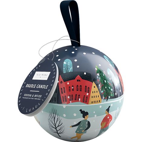 Bougie nomade boule de Noël boules enchantées