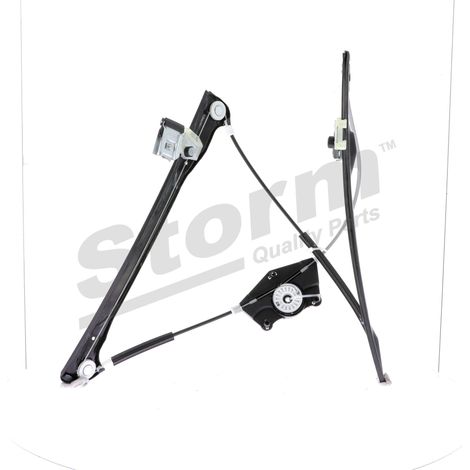 Mécanisme de lève-vitre avant gauche compatible Seat 1M0837461 (1/4)