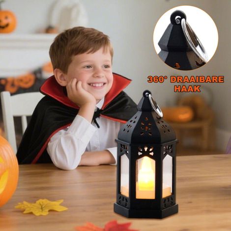 Set di 6 lampade a olio LED retrò – Lampade da tavolo vintage, luce calda, sicure e a risparmio energetico, illuminazione d'ambiente per Ramadan, feste e decorazioni per la casa. (1/4)
