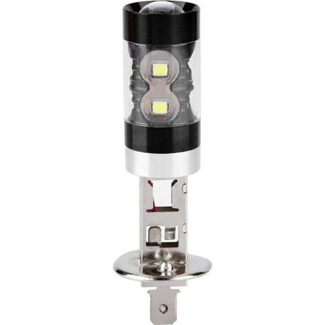 Led h1 voiture 2Pcs H1 LED Phare, Ampoule de Phare de Voiture de Phare de Lumière de Brouillard Blanche de Phare de 6000K Blanc 50W LED (1/5)
