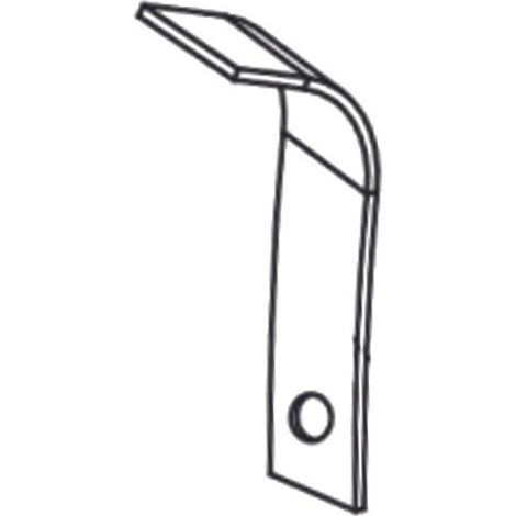 Zappetta Stampata per Motocoltivatore RTT2 2C Loncin TM60 Dx 8 Pezzi