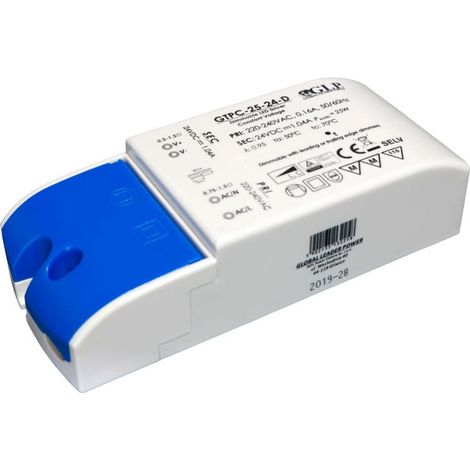 Alimentazione a tensione costante Triac LED dimmerabile da 25W
