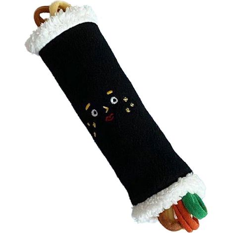Schnüffelhund-Spielzeug, Plüsch-Kimbap, niedliches Spenderspielzeug, kaubeständiges Kauspielzeug