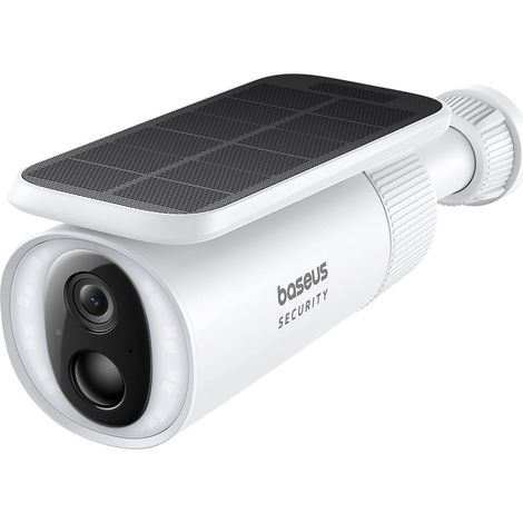 Telecamera di sicurezza Baseus Security S1 2K per esterni - Bianca