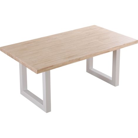 Mesa Comedor Fija Loft 180 Roble Nordish / Blanco. OK1067 (1/3)