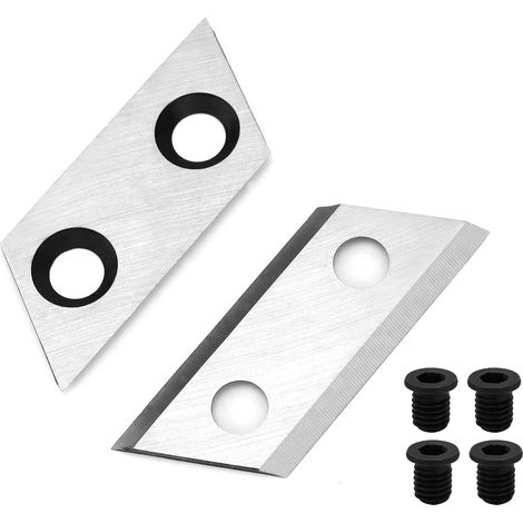 ® 2 pièces déchiqueteuse broyeur et 4 pièces vis compatible avec QJ1200SP, McCulloch MCS2001 (1/5)