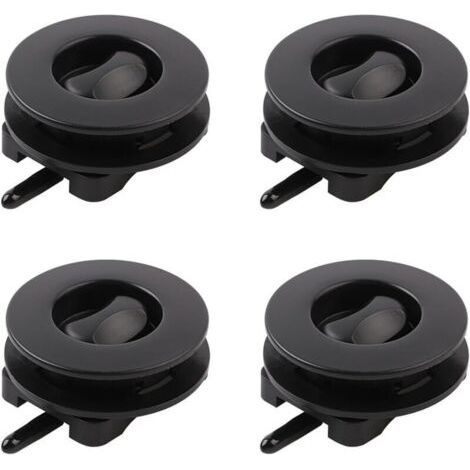 4 Pcs Clip Universel pour Tapis, Pinces De Fixation pour Tapis De Sol De Voiture, Clip De Fixation Oeillet Tapis, Clip De Fixation De Boucle Antidérante Adapté Au Pied De Tapis (1/5)