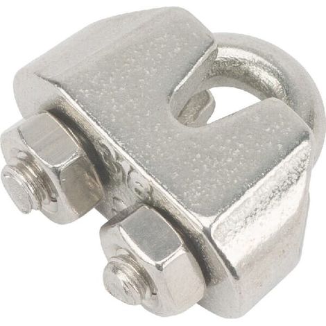 Grapa para cable de acero 3 mm inoxidable UNIVERSAL WL03RVS (1/2)