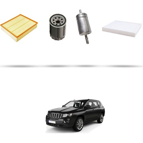 Kit tagliando 4 filtri compatibile con Jeep Compass II (MP) 1.4 Multiair 103kw dal 2017 (1/5)