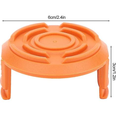 4 couvercles de bobine pour débroussailleuse, protection ABS haute résistance, compatibles WG150 à WG180