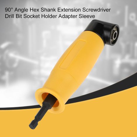 Adaptateur pour douille de tournevis à queue hexagonale coudée à 90° (1/5)