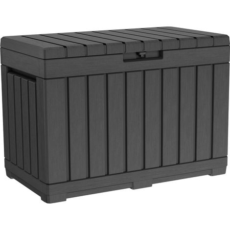 Keter Kentwood Box - 190L - 82,3x45,7x57,7cm - Anthrazit (1/5)