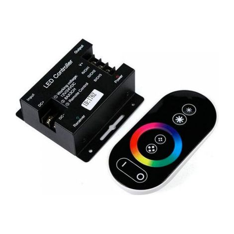 Controlador led táctil RGB