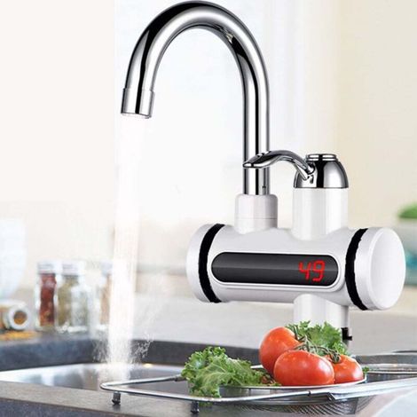 Robinet de salle de bain et de cuisine avec affichage numérique LED (1/5)