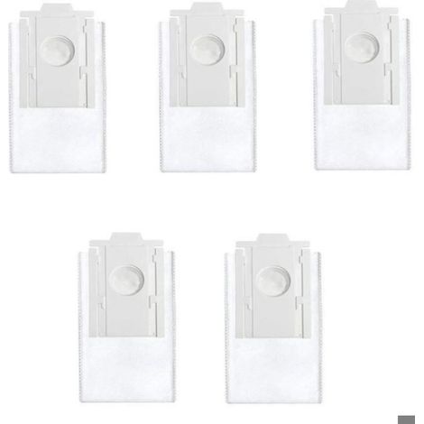 Sacs d'aspirateur - - Samsung Jet Bot AI+VCA-RDB95 - Paquet de 5 - Blanc - Tissu non tissé Blanc (1/4)