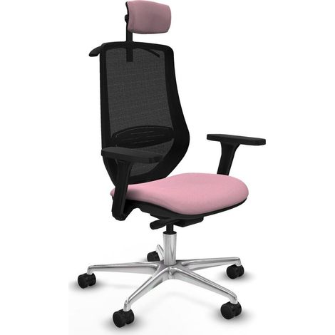 Piqueras y Crespo Silla Mardos Silla de oficina rosa (1/3)