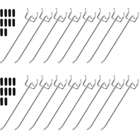 Pegboard Hooks 15 cm Silver (1/5)