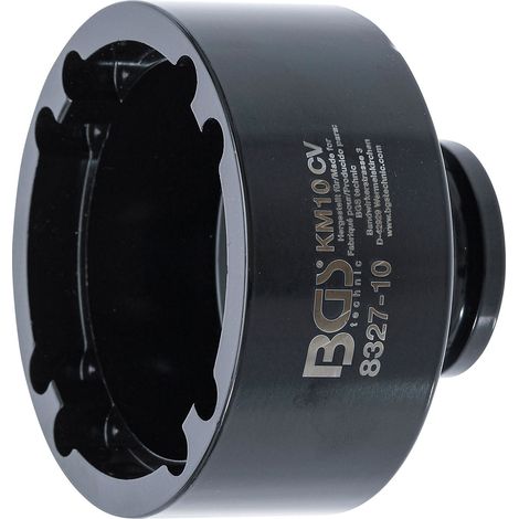 BGS Llave de tuercas ranuradas Espiga interior KM10 - 8327-10