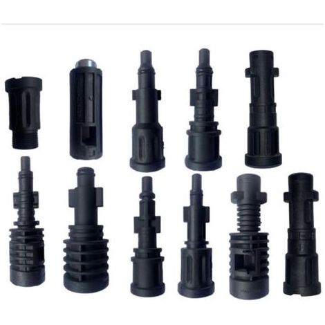 Reinigungsschlauchadapter für Kärcher/Lavor/Interpump/Bosch Hochdruckreiniger (11er-Packung) (1/4)