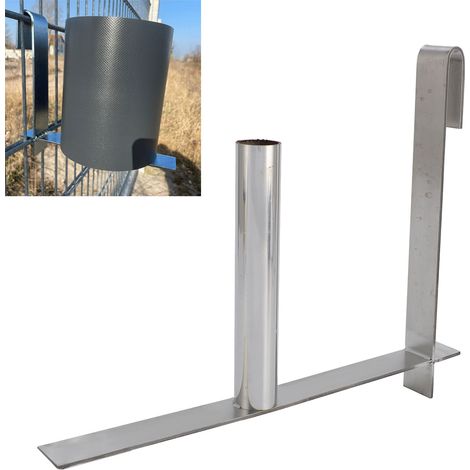 PVC-Sichtschutz-Montagehaken für Zäune – Folienhaken für Rollen – Ferrobust Hardware (1/5)