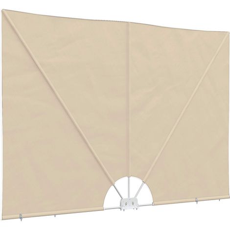 Maison Exclusive - Tenda Laterale per Terrazza Pieghevole Crema 300x200 cm (1/5)