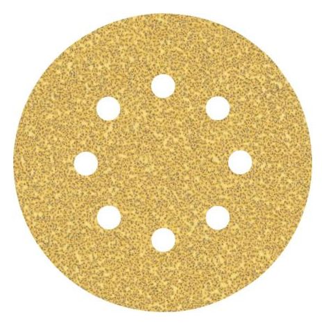 2608900808 - KIT 5 FOGLI BOSCH D.125mm P.180 8 FORI , EXPERT for LEGNO+VERNICE