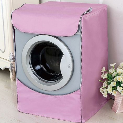 Housse lave-linge/sèche-linge - 1 pièce, Extérieur chargement frontal étanche anti-poussière solaire protection - Type h Étiquette (1/5)