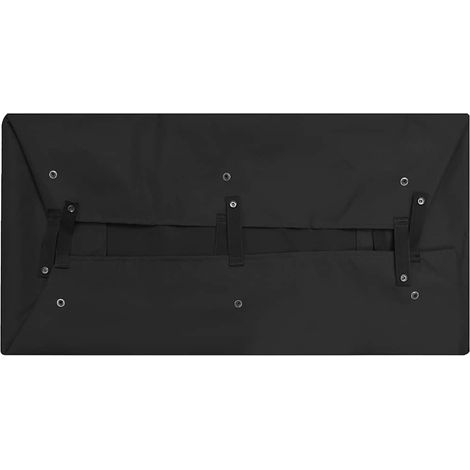 Maison Exclusive - Gartenwagen-Einlage Schwarz 81x41x21 cm Stoff (1/3)