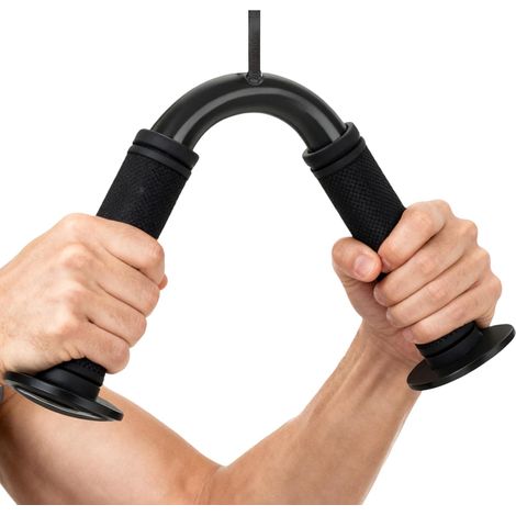 Barres De Tirage Vertical - Poignée en V pour Exercice Triceps - Barre de (1/5)