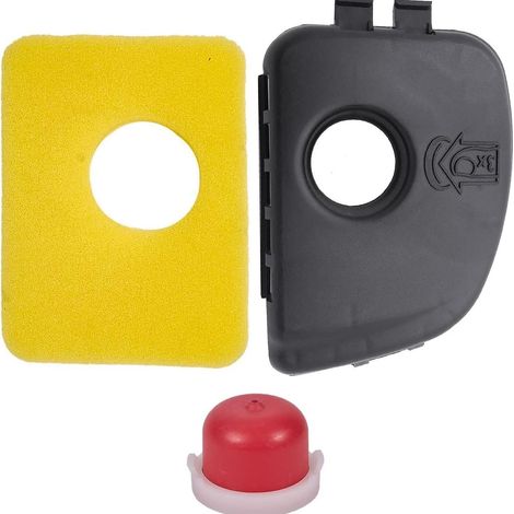 Bouchon de filtre à air 595660 et kit de filtre à air 799579, compatibles avec Briggs & Stratton et American Airlines. (1/4)
