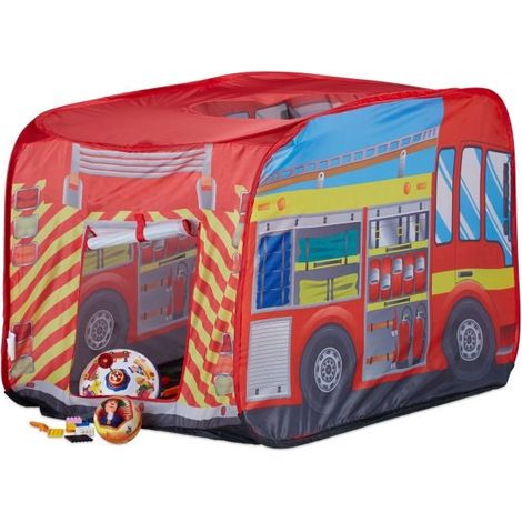 Tenda da gioco dei vigili del fuoco per bambini (1/4)