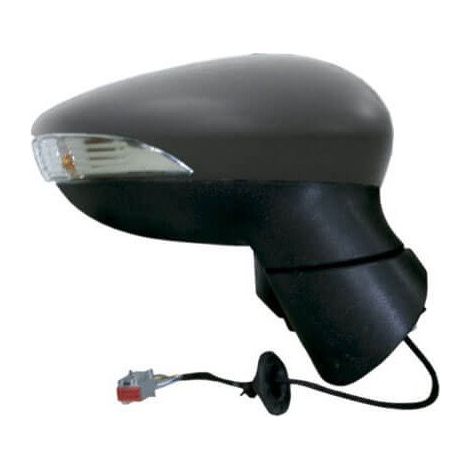 Rétroviseur électrique droit asphérique à peindre chauffant Ford Fiesta MK6 phase 1 2008-2012