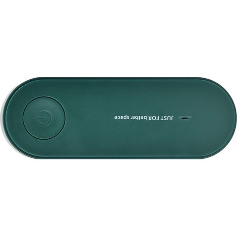 Luftreiniger mit 20 Millionen negativen Ionen, desodorierend gegen Formaldehyd, Passivrauch und Feinstaub (PM2,5) für Schlafzimmer, AC 90–240 V, grüner EU-Stecker (1/5)