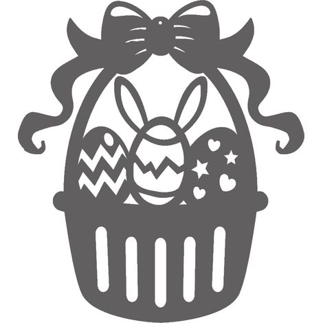 Ciondolo traforato, decorazione per cestino pasquale, uovo di Pasqua