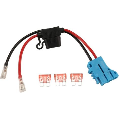 Connecteur de Faisceau Câbles 12 AWG Compatible Batterie pour Véhicule d\'Équitation Peg Perego (1/4)