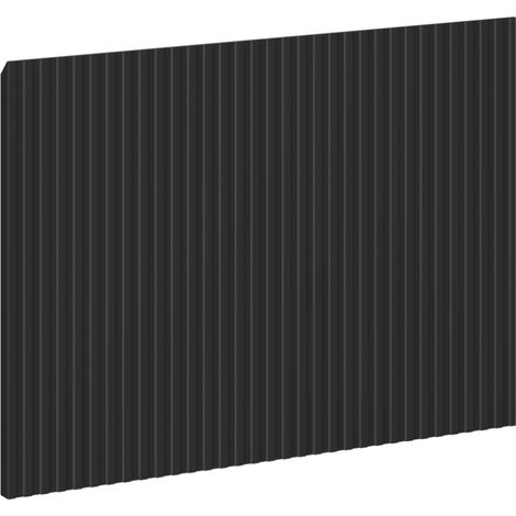 Mexen Rivel Front geriffelt für Badezimmerschrankkorpus 60 x 43,5 cm, Schwarz Matt - 91A20-0600-470-1-71 (1/2)