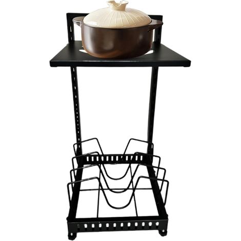 Rack de rangement pour pan tag re de rangement pour pot (1/5)