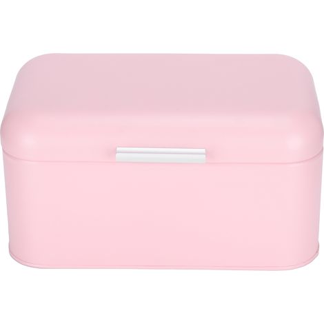 Boîte de Rangement à Pain Rétro Rose pour Cuisine - Organisateur de Cuisine Écologique