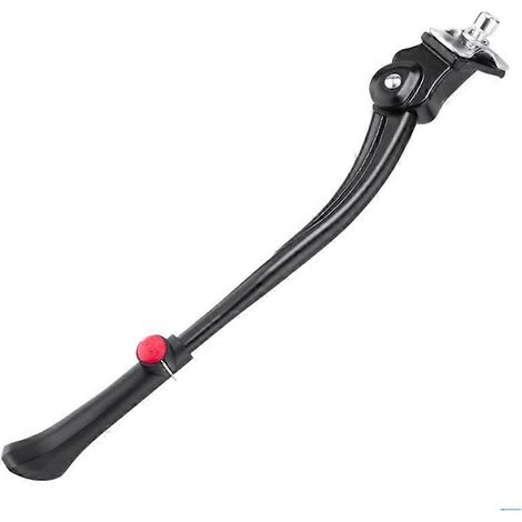 Béquille de vélo réglable en aluminium, pliable latéralement, pour vélo de route ou VTT. (1/4)