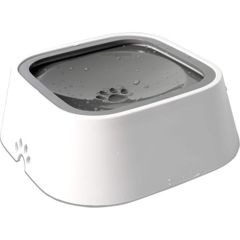 Gamelle Eau Anti-Renversement Pour Chien Et Chat - Design Flottant Étanche - Grande Capacité 1.5L - Usage Voiture Et Voyage - 1 Pièce (1/5)