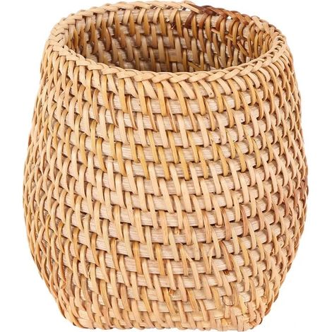 Baguettes en rotin, tube, louche, cuillères, seau, couteaux de table, fourchettes, boîte de rangement pour couverts, paniers de rangement pour la maison, organisateur (C) (1/5)
