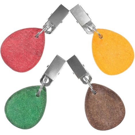 Lot de 4 poids de nappe robustes avec pince pour table de pique-nique ou de mariage (1/5)