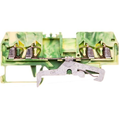 Conector de 4 hilos de 1,5 mm² amarillo-verde 279-837