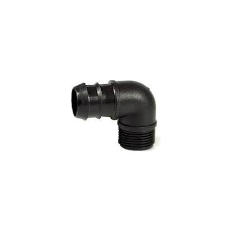Gomito maschio portagomma tubi in PE 16 x 1/2" IP64150M0N16B - -  IRRITEC - -