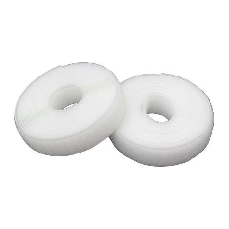 Nastro A Strappo Da Cucire Bianco Mm.20 Mt.2,5