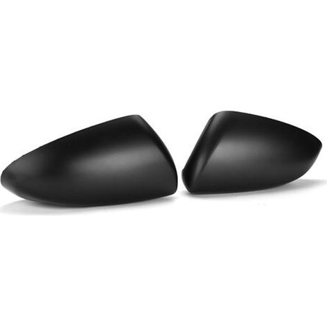 Paire de coques de rétroviseurs noirs, plastique durable, design moderne, pour Nissan Qashqai 2007-2014 (1/5)